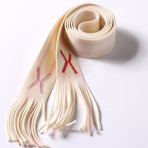 العلامة التجارية المصنعة مخصصة شقة البوليستر التصحيح متماسكة الرباط هوديي Drawcord سحب الحبال - Product Image 4