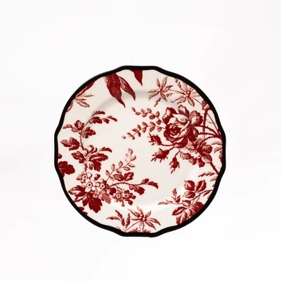 Assiette rouge 22cm