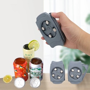 Ouvre-boîte portable mini, ouvre-bouteille manuel à bord lisse pour bière, boisson gazeuse, fête, bar, cuisine, gadgets - Product Image 6