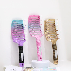 <span class=keywords><strong>Brosse</strong></span> démêlante éventilée <span class=keywords><strong>pour</strong></span> le coiffage et le volume, <span class=keywords><strong>brosse</strong></span> à <span class=keywords><strong>cheveux</strong></span> antistatique massante <span class=keywords><strong>pour</strong></span> le cuir chevelu <span class=keywords><strong>pour</strong></span> femmes - Product Image 4