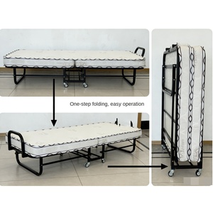 <span class=keywords><strong>Lit</strong></span> pliant robuste avec matelas confortable, parfait pour les siestes quotidiennes et les invités, <span class=keywords><strong>lit</strong></span> pliant pour une utilisation à long terme à la maison ou au bureau - Product Image 3