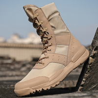 Vente Chaude Chaussures de Randonnée pour Hommes Légères d'Extérieur d'Escalade, Bottes Tactiques d'Entraînement Ultra-légères pour Désert et Jungle
