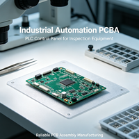 Servicio de Fabricación de Ensamblaje de PCB para Equipos de Inspección de Automatización Industrial con Panel de Control Basado en PLC