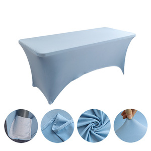 Wholesale Upscale Square Tablecloth Thickened Elastic <strong>Cover</strong> Cloth <strong>for</strong> Hotels Restaurants <strong>Weddings</strong> &amp; Exhibitions <strong>Chair</strong> Slipcovers