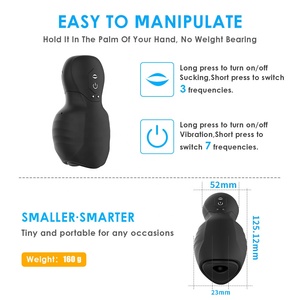 Masturbateur Masculin à Sucer Automatique Coupe Stimulation Électrique du Pénis Chatte de Poche Stroker Sex Toys pour Hommes Mastubating - Product Image 4