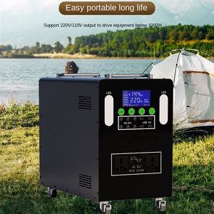 Generador Solar de 1000W, Fuente de Energía Portátil para Uso Doméstico, Almacenamiento de Energía para Exteriores, Estación de Energía de Plomo-Ácido de 220V, Panel Solar - Product Image 5