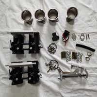Cuerpos de aceleración FAJS 40-55MM DCOE, TPS, bocina de admisión y varillaje para convertir motor de carburador a EFI