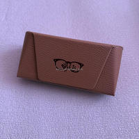 Étui à lunettes rigide en cuir PU léger et élégant M&Y, personnalisable avec logo, boîte de rangement rétro pour lunettes, antichoc et anti-pression