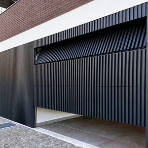 <span class=keywords><strong>Porte</strong></span> <span class=keywords><strong>de</strong></span> <span class=keywords><strong>garage</strong></span> moderne en alliage d'aluminium et acier, élégante, pour villa, insonorisée, isolante, ignifuge - Product Image 1