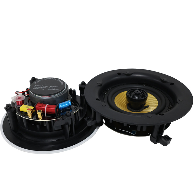 High-Fidelity Hotel Ceiling-Mounted  Speaker with AUX Input 30W