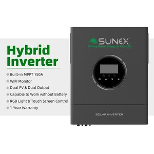 Système d'énergie solaire hybride hors réseau <span class=keywords><strong>SUNEX</strong></span> 15kWh de Dubaï, système solaire hybride 12kW pour la maison - Product Image 3