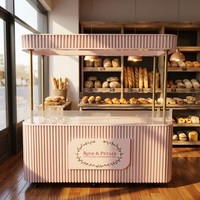 Chariot à bonbons et glaces moderne et simple, design personnalisé, nouvelle arrivée, pour décorations de mariage et de fête