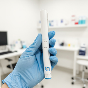 Ensemble de stylos à peptides jetables et d'aiguilles avec boîte d'emballage pour le marché des dispositifs médicaux - Product Image 1