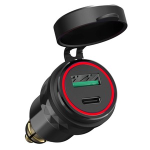 Hella 30W PD USB C Chargeur Adaptateur Prise 12V <span class=keywords><strong>Motorrad</strong></span> DIN 12-24v Tension Type Allume-cigare - Product Image 1