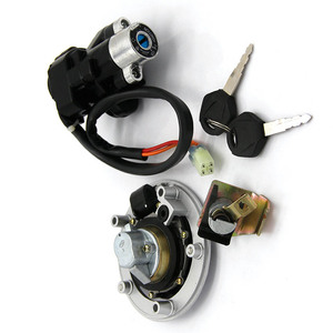 Xe Máy Nắp Bình Nhiên Liệu Khóa Nắp Với Công Tắc Đánh Lửa Khóa Cho Suzuki SV650 SV650A ABS SV650SF SV650S SFV650 SV1000S SV1000 - Product Image 2