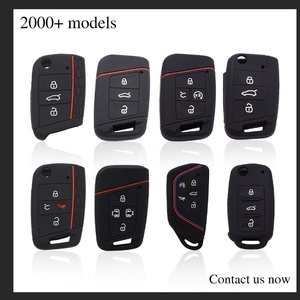Per <span class=keywords><strong>Volkswagen</strong></span> all'ingrosso di lusso auto cover <span class=keywords><strong>chiave</strong></span> moda stile portachiavi con protezione in Silicone materiale prezzo ragionevole - Product Image 4