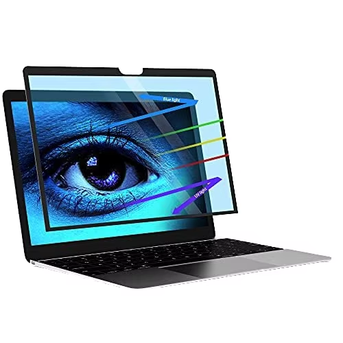 New Hot Frame Adhesive Anti Blue Light Eye Protection Screen Protector Film for MacBook Air Pro 13.6 Inch Screen Protectors