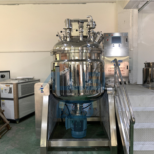 Crème cosmétique confiture sauce tomate pâté Boby lotion faisant la machine mélangeur sous vide homogénéisateur machine avec réservoir d'huile et d'<span class=keywords><strong>eau</strong></span> - Product Image 6