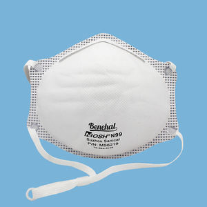 Niosh <span class=keywords><strong>N99</strong></span> Respirator sekali pakai 10 buah, masker tahan debu PM2.5 dengan kartrid harga rendah bahan katun - Product Image 6
