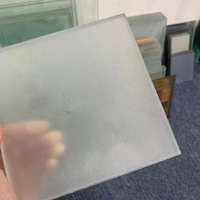 Verre de sécurité givré sablé et gravé à l'acide, trempé et robuste, de 4mm à 12mm, pour l'extérieur des hôpitaux, prix usine