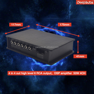 <span class=keywords><strong>Subwoofer</strong></span> actif de qualité pour voiture, sous le siège, 6*9 pouces, RMS 60W et DSP 4 entrées 4 sorties, haut niveau, 6 RCA, 4 canaux, 50W, classe AB - Product Image 5