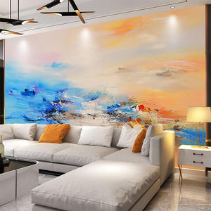 Nouveau fond d'écran TV papier peint Mural Art abstrait papier peint salon moderne Film et télévision revêtement mural décoratif - Product Image 1