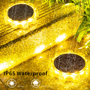 โคมไฟรั้วพลังงานแสงอาทิตย์ 9LED IP65 กันน้ำ แสงสีขาวอบอุ่น ไฟกลางแจ้ง ไฟติดผนัง ไฟทางเดิน ไฟสนามหญ้า ไฟลานบ้าน - Product Image 2