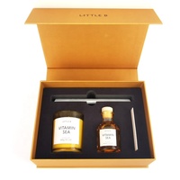 Boîte à papier personnalisée avec aimant rigide à bascule Boîtes d'emballage parfumé Boîte cadeau de luxe pour bougies de mariage
