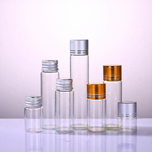 Botella <span class=keywords><strong>de</strong></span> Vidrio Cilíndrica <span class=keywords><strong>de</strong></span> 5 ml con Tapa <span class=keywords><strong>de</strong></span> Aluminio, Transparente, <span class=keywords><strong>de</strong></span> Grado Alimenticio, para Grabar, Botella <span class=keywords><strong>de</strong></span> los Deseos para Polvo Herbal <span class=keywords><strong>de</strong></span> Cordyceps - Product Image 2