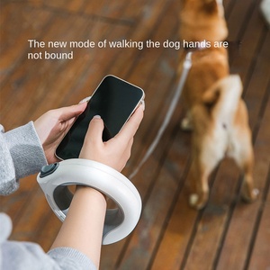 Correa Retráctil Automática de Plástico Ecológico para Perros, con Cintas y Luz Luminosa, Venta al por Mayor - Product Image 4