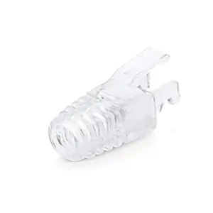 Sepatu Bot Konektor Regangan RJ45 CAT6 untuk Kabel Ethernet Standar CAT6