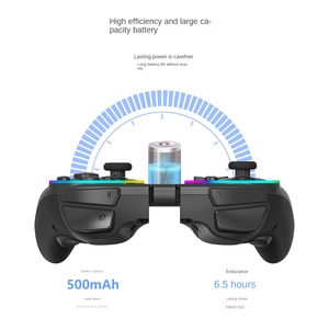 แป้นเกมสวิตช์ปุ่มกดแบบกลไกย้อนยุคคันโยกเคลือบเรืองแสง - Product Image 3