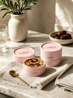 Boîte cylindrique résistante au four pour gâteau au fromage basque, biscuits et pâtisseries