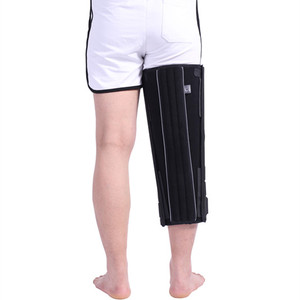 Penopang lutut ortopedi aluminium, penyangga penstabil kaki imobilisasi untuk terapi fisik - Product Image 4