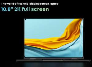 <span class=keywords><strong>Chuwi</strong></span> MiniBook X Laptop 10,8 "2K IPS Pantalla completa Modo YOGA 360 Grados Plegable Intel 11th Celeron N5100 12GB LPDDR4 + 512GB SSD - Product Image 2