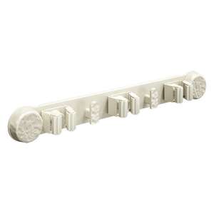 Support mural pour balai Family Prosperity, 18 pouces, rectangulaire, à ventouse, durable, gain de place, pour rangement de salle de bain - Product Image 2