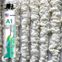 Scellant en mousse PU A1 facile à appliquer, mousse expansive en spray, mousse de polyuréthane pour la construction et le travail du bois, mastic