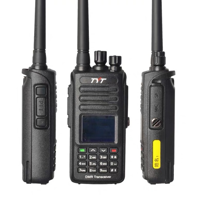 NEWEST IP 67 DMR WATER PROOF RADIO Tyt TYT MD-390 DMR Handheld Digital Radio with LCD Compatible with Mo Torola