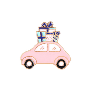 À la mode mignon licorne Pegasus métal broche coloré tête de cheval Corsage broche doux émail Badge bijoux pour femmes - Product Image 6