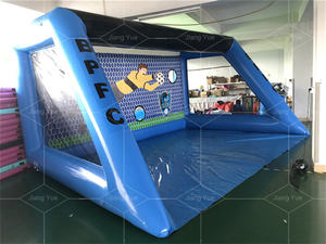 Filet but de football gonflable en PVC, Portable, pour l'extérieur, <span class=keywords><strong>Mini</strong></span>, pour jouer au ballon, pour les enfants - Product Image 2