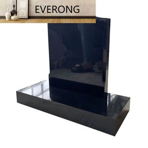 <strong>Cheap</strong> Custom Design Muslim <strong>Headstone</strong> Upright Blank <strong>Grave</strong> Tombstone Polished New Mongolia Black Granite Islamic <strong>Headstones</strong> - Product Image 4