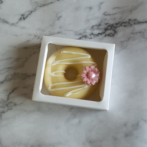 Savon créatif en forme de donut, marque privée, savon artisanal à froid, savon de bain en forme de dessert, savon fantaisie coloré pour cadeaux de mariage, végétalien - Product Image 3