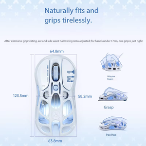 Souris de jeu GravaStar M1 Pro pour e-sport à domicile, connexion de troisième génération, contrôle maître série Nordic52, capteur PAW3395IM - Product Image 4