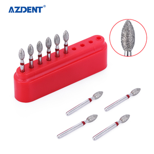 Phổ Biến AZDENT Nha Khoa Hình Dạng Bóng Đá <span class=keywords><strong>FG</strong></span> Kim Cương Bur Kit - Product Image 3