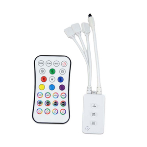 Strip Lampu <span class=keywords><strong>RGB</strong></span> <span class=keywords><strong>Led</strong></span> <span class=keywords><strong>5050</strong></span> <span class=keywords><strong>RGB</strong></span>, Kit Musik <span class=keywords><strong>Wifi</strong></span> DC12V Google Alexa Suara Pita Kontrol Pintar Lampu 10Meter Panjang 15Meter - Product Image 5