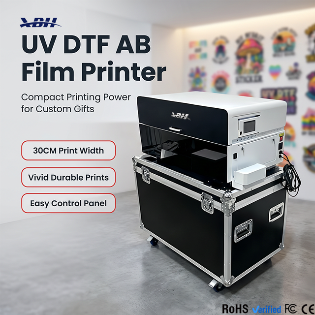 A3 Machine UV DTF Crystal Label All-in-One UV Sticker Printer DTF Sticker Printer No Powder Eps 3200HD