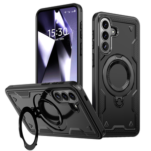 Custodia Magnetica per Samsung Galaxy A57 con Anello Girevole a 360 Gradi, Protezione Robusta Anti-Caduta per A37 A27 A17 A56 A36 A26 - Product Image 1