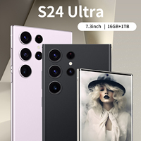 Smartphone Original S25 Ultra de 7.3 Pulgadas, Android 13.0, Deca Core, 16GB+1TB, Desbloqueado, Doble SIM, 4G 5G HD, Pantalla LCD de 90Hz, Cámara Trasera de 108MP