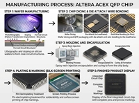 Circuit intégré FPGA ALTERA ACEX EP1K100QC208-2N QFP 208 broches pour le contrôle industriel