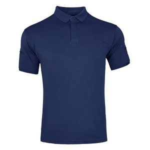 T-shirt d'été pour homme à séchage rapide, col à revers, respirant, à manches courtes, ample, tactique, demi-manches, style polo - Product Image 1